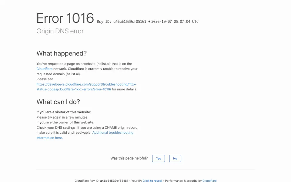 Halist Browser AI官网首页截图