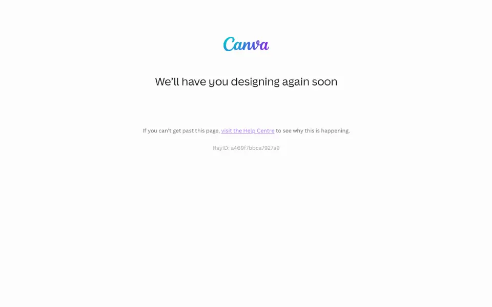 Canva可画官网首页截图