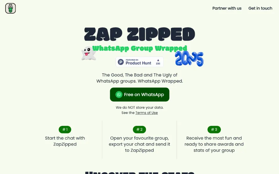 ZapZipped官网首页截图