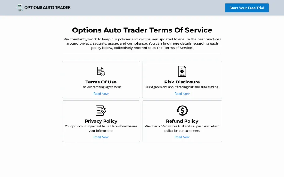 OAT X TastyTrade官网首页截图